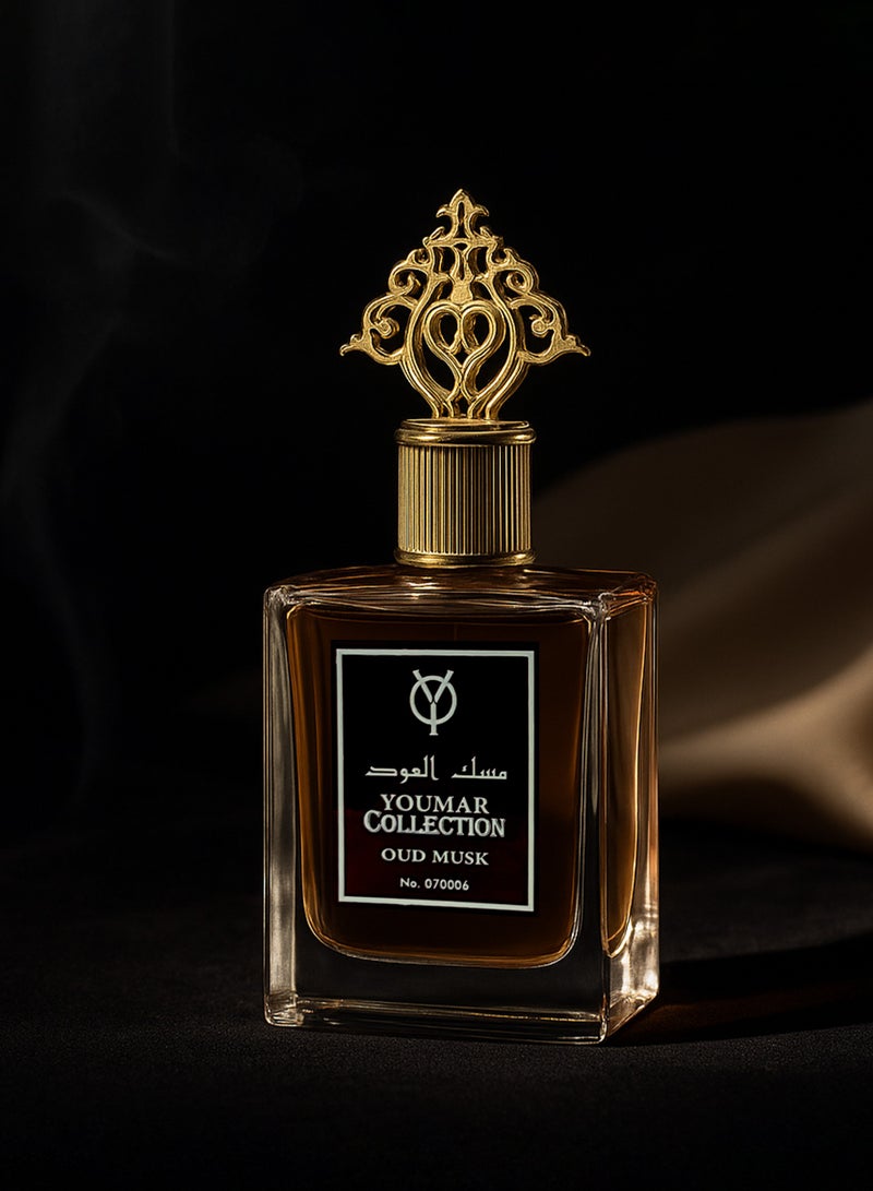 يومار عطر نسائي فاخر برائحة العود والمسك ١٠٠ مل | عطر يدوم طويلًا بنفحات العود والمسك والفانيليا | أفضل هدية عطرية للنساء - Image 4
