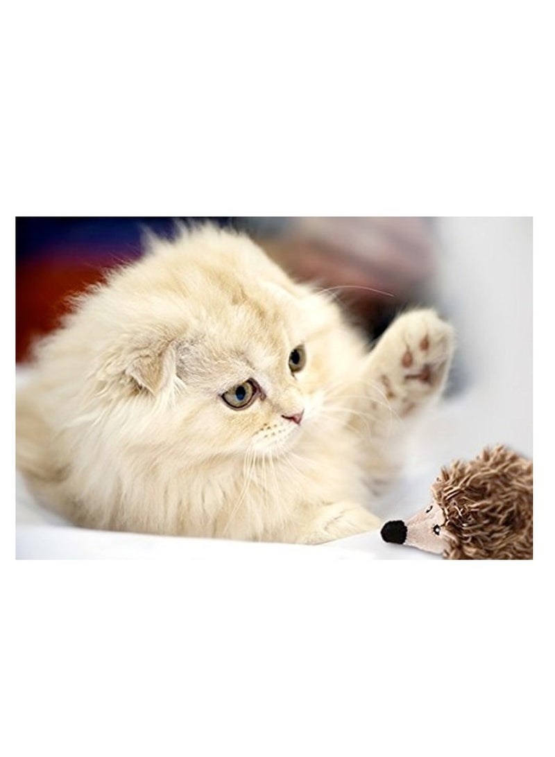 GIGWI Melody Chaser Hedgehog with motion Activated Sound Chip - Image 3