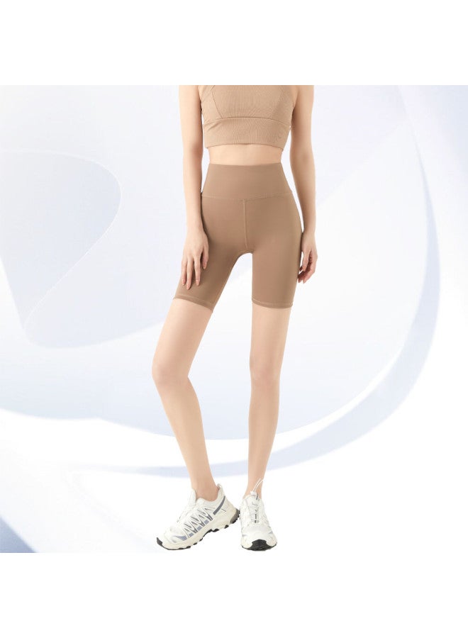 pincai High-Waist Lifting Shaping Slimming Lengthening Shark Pants Yoga Pants Slimming Base Pants 5-Point Pants - Image 3