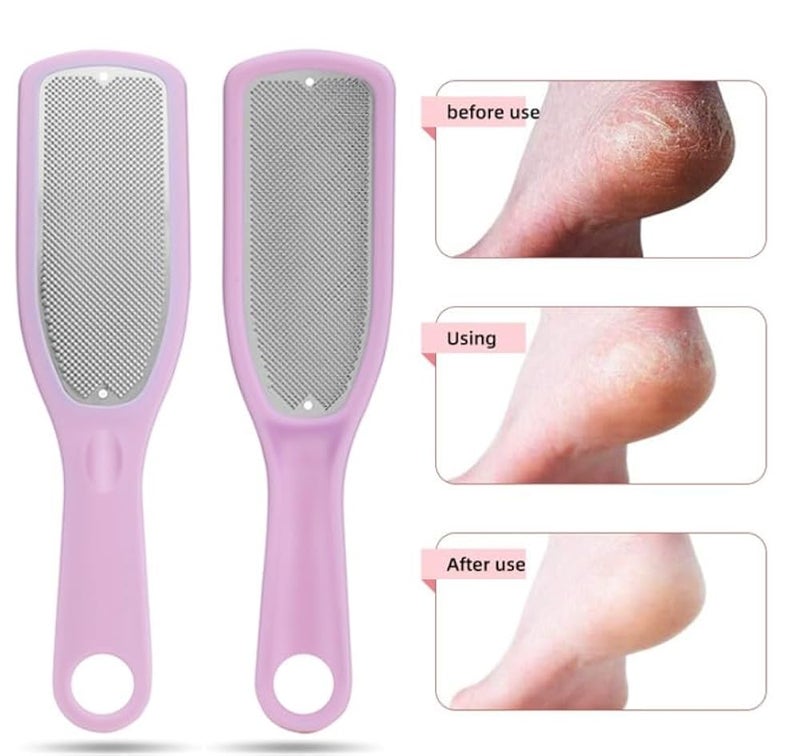 Foot File for Dead SkinFoot Scraper for Dead Skin Foot Rasp for Dead Skin Foot Shaver Foot Scrubber Foot Files Kit Heel Scraper multicolor - Image 4