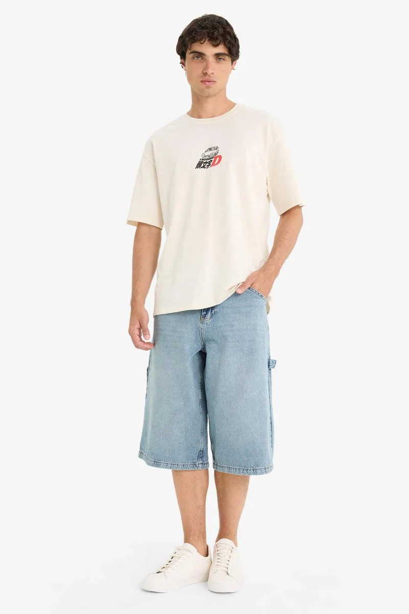 ديفاكتو Denim Bermuda Shorts