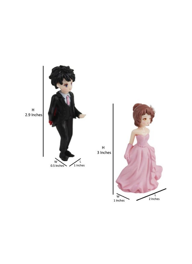 Wonderland Wonderland Romantic Couple-Pink and Black |Miniature Toys | Tiny Toys |Mini Collectibles  - Image 3
