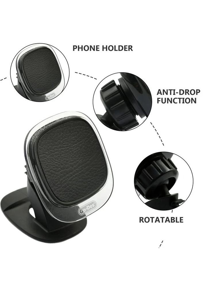 GO-DES Car Mobile Holder Strong Suction Car Dashboard Cell Phone Holder Go-Des GDHD885 - Image 3