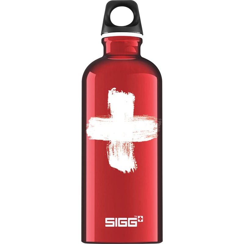 SIGG - Recycled Metal Water Bottle - Traveller - Made in Switzerland - Carbonated Drinks - BPA-Free - 20 Oz - Image 1