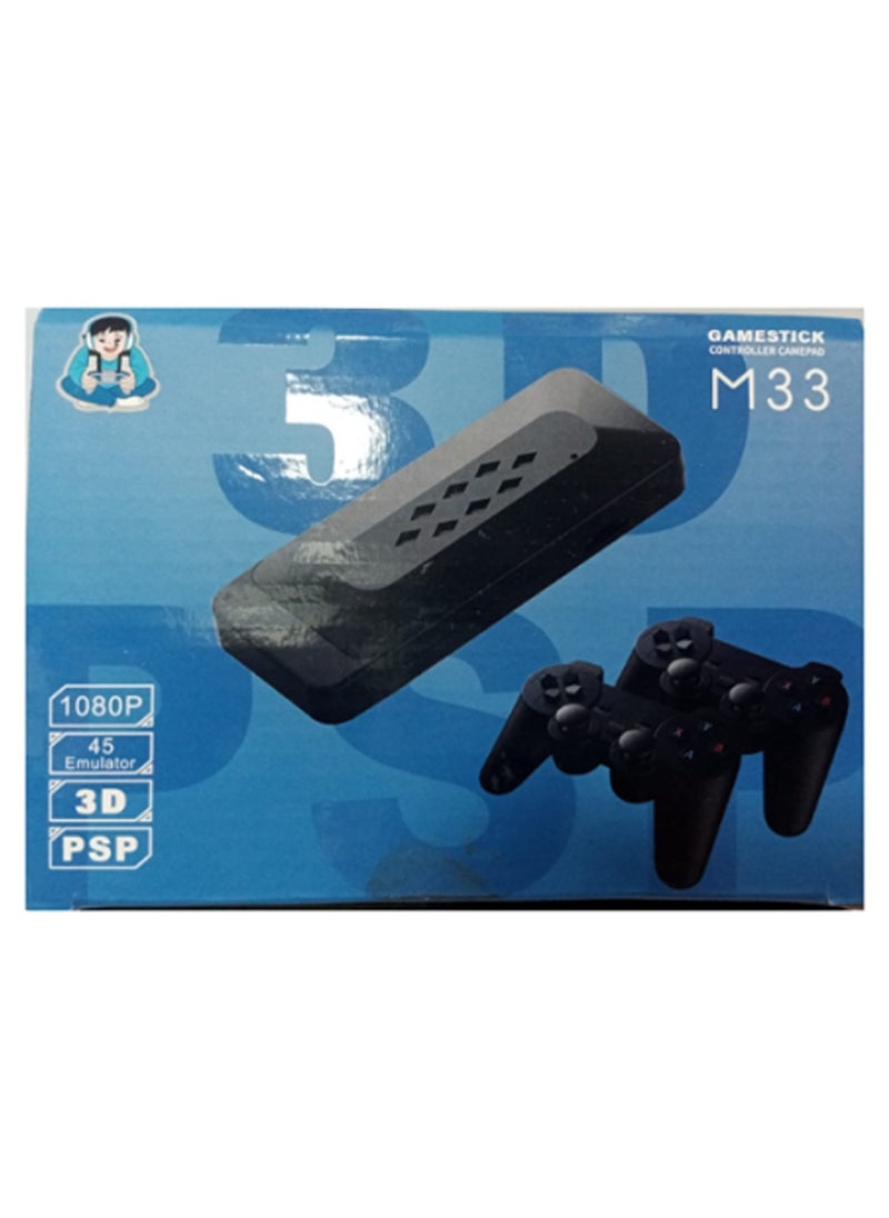 Generic - M33 2.4 G Wireless Game Stick Gaming Console With Wireless Controllers - Image 1