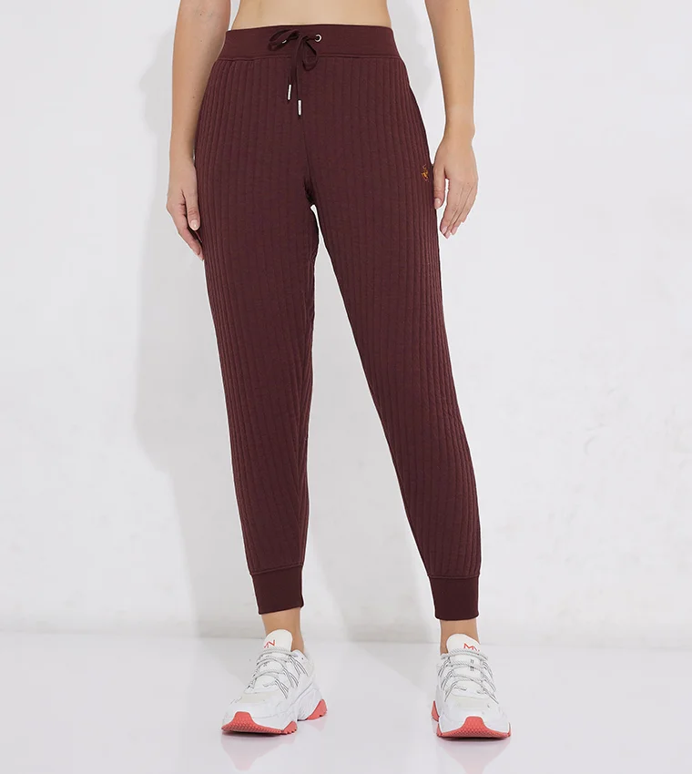 بيفرلي هيلز بولو كلوب بنطلون رياضي نسائي من بفرلي هيلز بولو كلوب بنسيج مبطن ورباط إغلاق