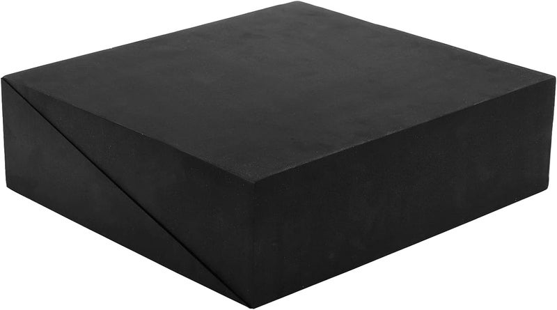 DEAYOU 2 Pack Yoga Foam Wedge, 13" EVA Foam Calf Stretch Slant Board for Lower Leg Strength Improve, Squat Wedge Incline Block for Workout, Exercise, Knee Pad, Back Support, Footrest Cushion (Black) - Image 5