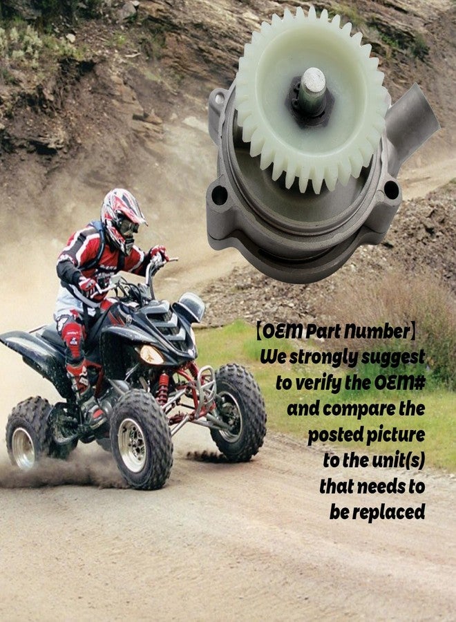 مضخة مياه MOTOBULL 5LP-12420-00 متوافقة مع ياماها رابتور Yfm660R 01-05 و رابتور 600 02-05 - Image 3