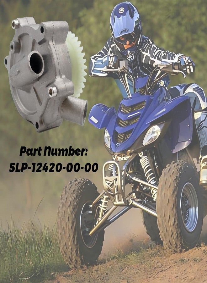 مضخة مياه MOTOBULL 5LP-12420-00 متوافقة مع ياماها رابتور Yfm660R 01-05 و رابتور 600 02-05 - Image 2