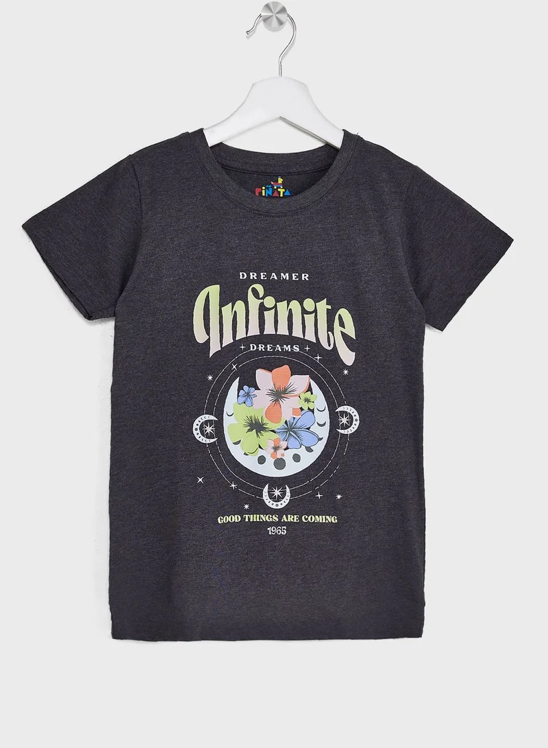 Pinata Casual Dress For Girls
