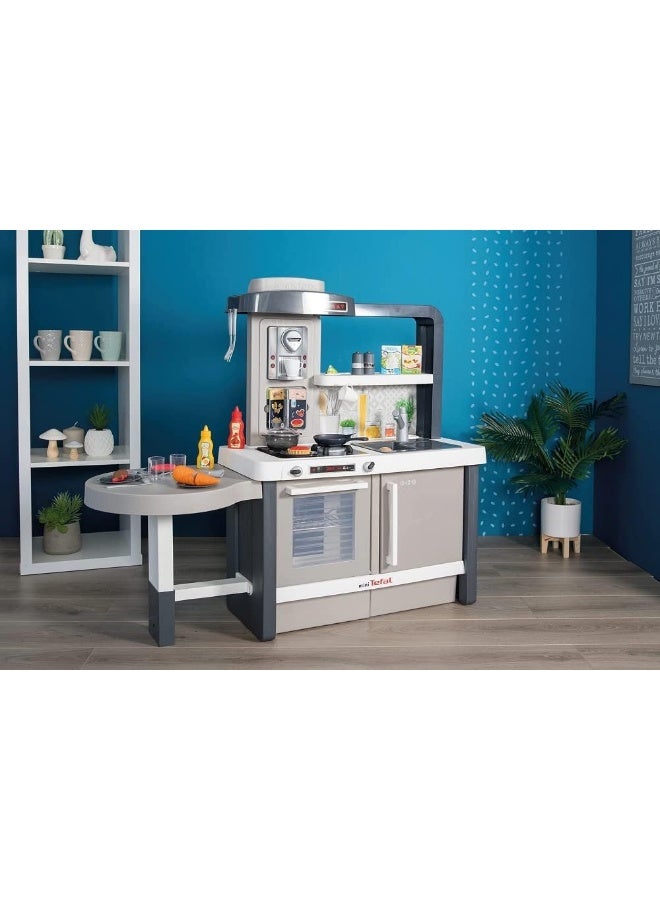 Smoby Extra Large Tefal Evo Kitchen, Grey, Play Kitchen, Children, Unisex, Cooking, Fun, Learn, Sports - Image 4