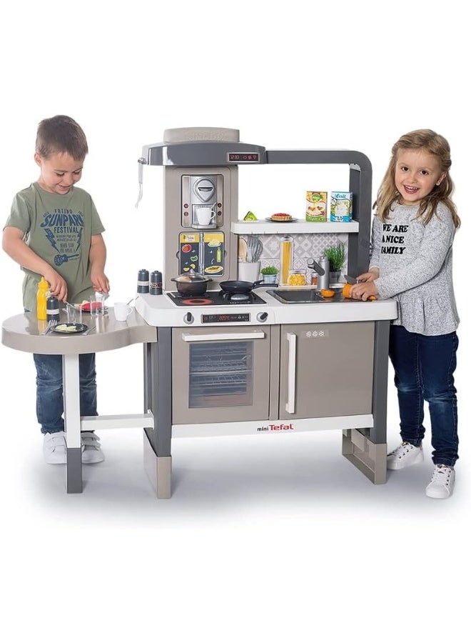 Smoby Extra Large Tefal Evo Kitchen, Grey, Play Kitchen, Children, Unisex, Cooking, Fun, Learn, Sports - Image 3