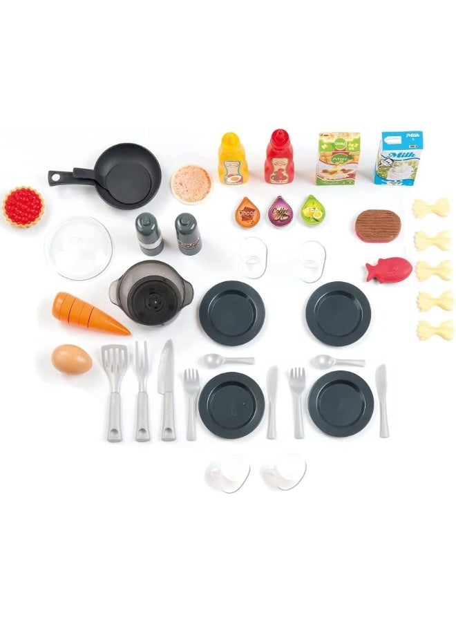 Smoby Extra Large Tefal Evo Kitchen, Grey, Play Kitchen, Children, Unisex, Cooking, Fun, Learn, Sports - Image 5
