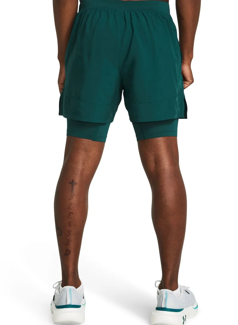 UNDER ARMOUR Launch 5'' 2-In-1 Shorts