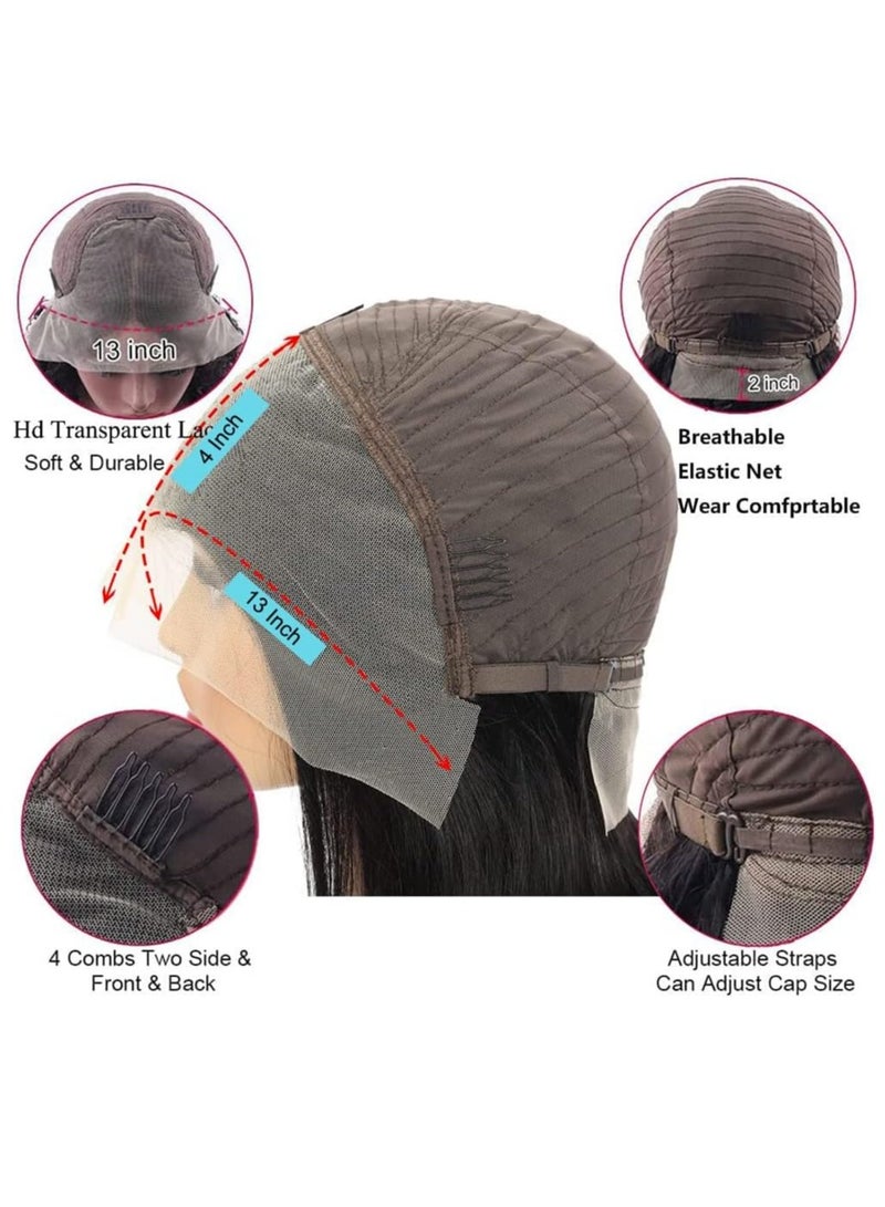 إستيل شعر مستعار قصير بوب شعر بشري 13x4 باروكة دانتيل أمامي للنساء ذوات البشرة السمراء باروكات بدون صمغ شعر بشري لون مقطوع مسبقًا رقم 3 - Image 5