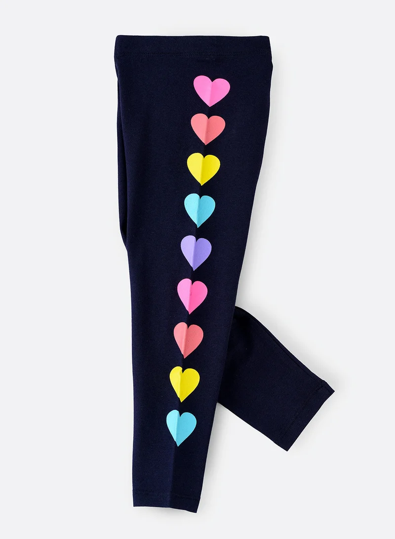 Jelliene Legging with  design at side seam