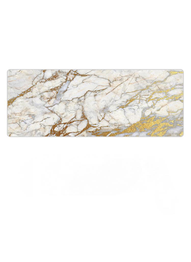 Printed Pattern Extended Gaming Mouse Pad Large Mat Desk Pad Stitched Edges Mousepad Long Mouse Pad And Non-Slip Rubber Base Mice Pad 800X300X4mm - Image 1