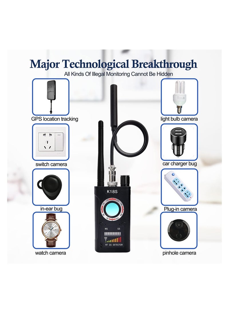 Generic - Advanced Hidden Camera and GPS Signal Detector Anti Spy Bug Sweeper for Personal Security and Privacy - Image 1