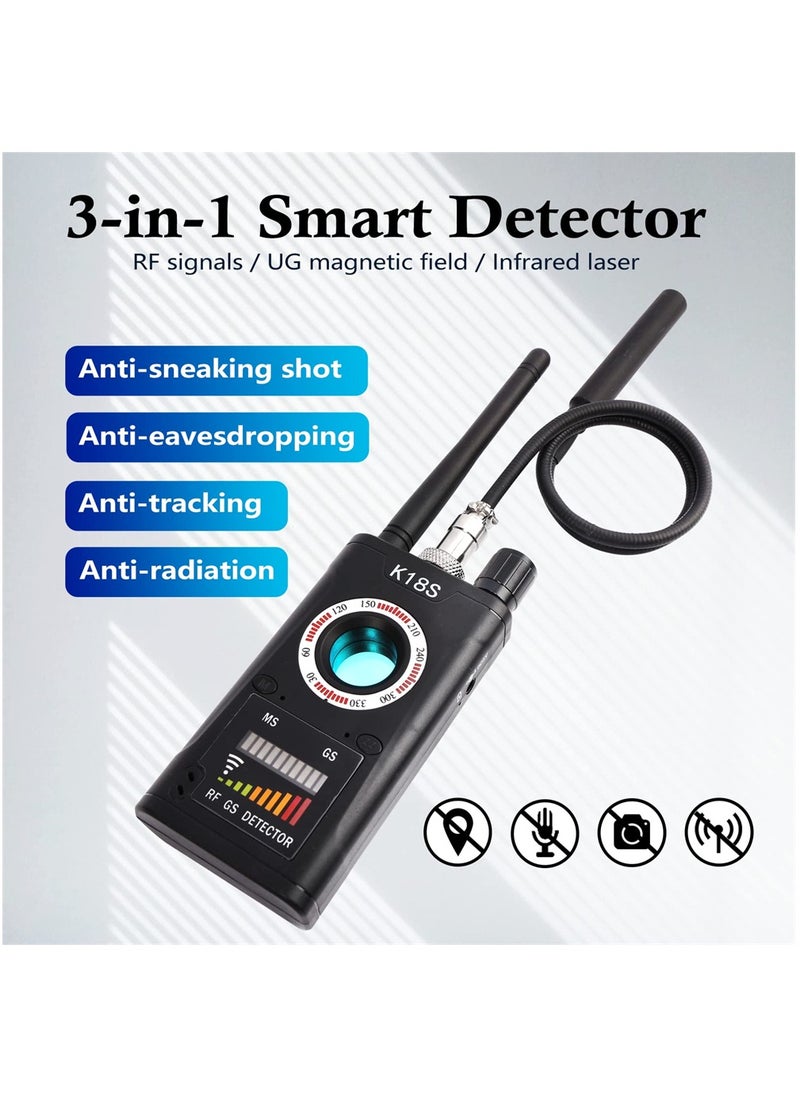 Generic - Advanced Hidden Camera and GPS Signal Detector Anti Spy Bug Sweeper for Personal Security and Privacy - Image 1