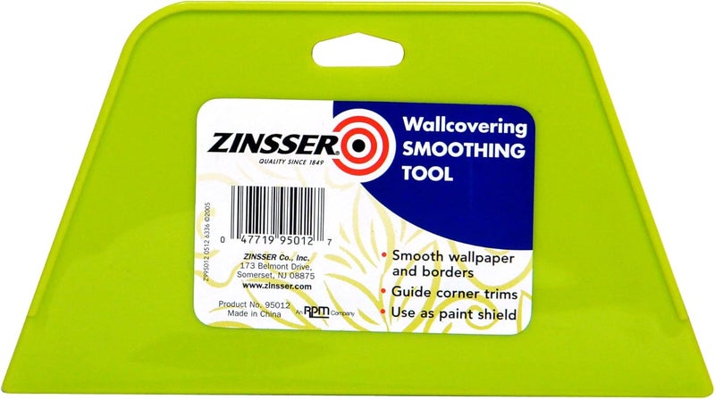 Zinsser Rust-Oleum 95012 Flexible Wallpaper Smoothing Tool - Assorted Colors