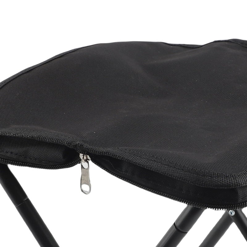 Compact Folding Stool Lightweight Oxford Fabric Camping Chair 286 6lb Capacity Portable Seat For Outdoor Fishing Hiking - Image 4