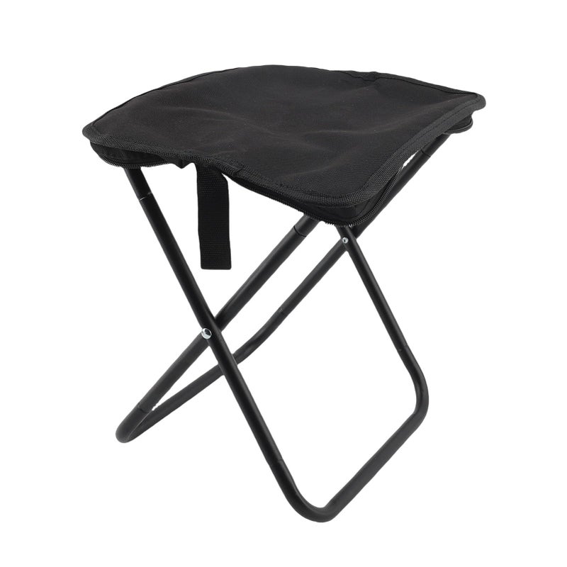 Compact Folding Stool Lightweight Oxford Fabric Camping Chair 286 6lb Capacity Portable Seat For Outdoor Fishing Hiking - Image 2