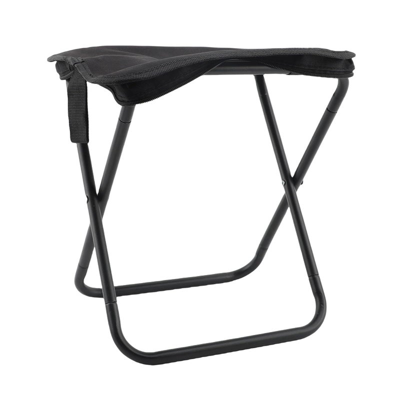Compact Folding Stool Lightweight Oxford Fabric Camping Chair 286 6lb Capacity Portable Seat For Outdoor Fishing Hiking - Image 5