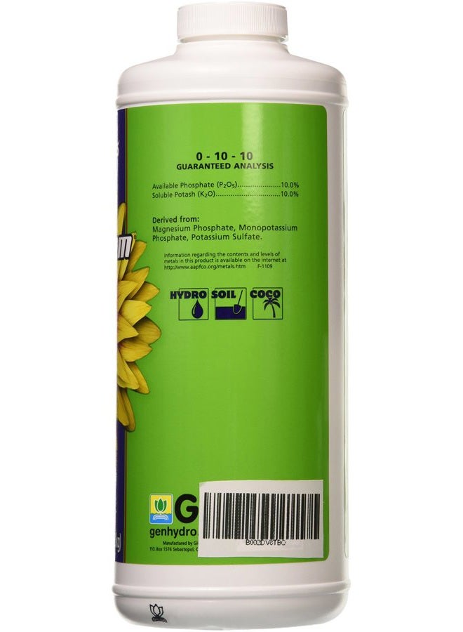 General Hydroponics Liquid Kool Bloom Fertilizers, 1-Quart - Image 2