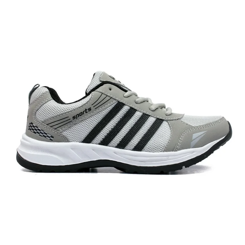 Asian Grey Sports Sneakers for Men
