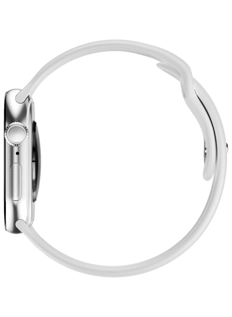 GREEN LION Communicate Smart Watch 2.07 inch HD IPS Display Compatible with iOS & Android / Ai Assistant ChatGPT / Bluetooth Calls / Smartwatch / Built-In Game, WhatsApp, Flashlight, Ai Painting Mode, Find My Watch - Silver - Image 3