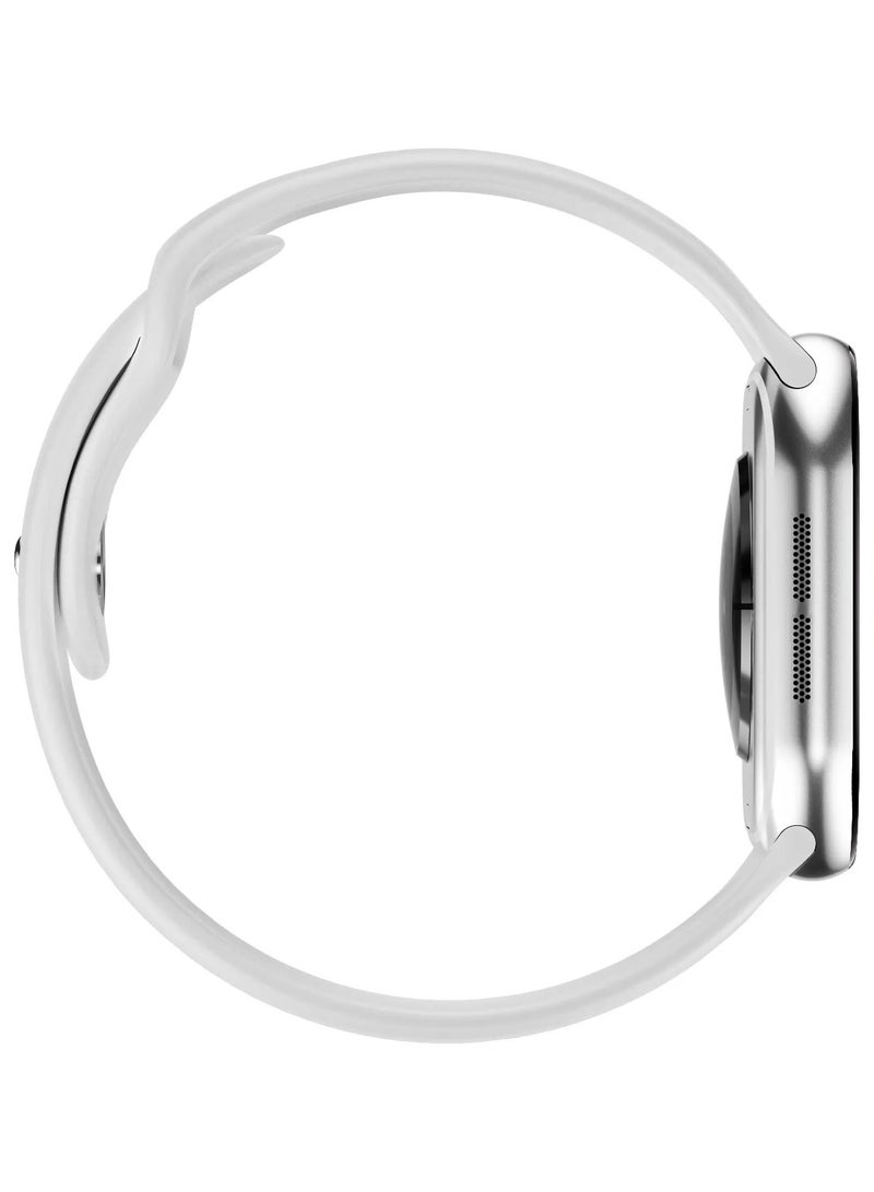 GREEN LION Communicate Smart Watch 2.07 inch HD IPS Display Compatible with iOS & Android / Ai Assistant ChatGPT / Bluetooth Calls / Smartwatch / Built-In Game, WhatsApp, Flashlight, Ai Painting Mode, Find My Watch - Silver - Image 2