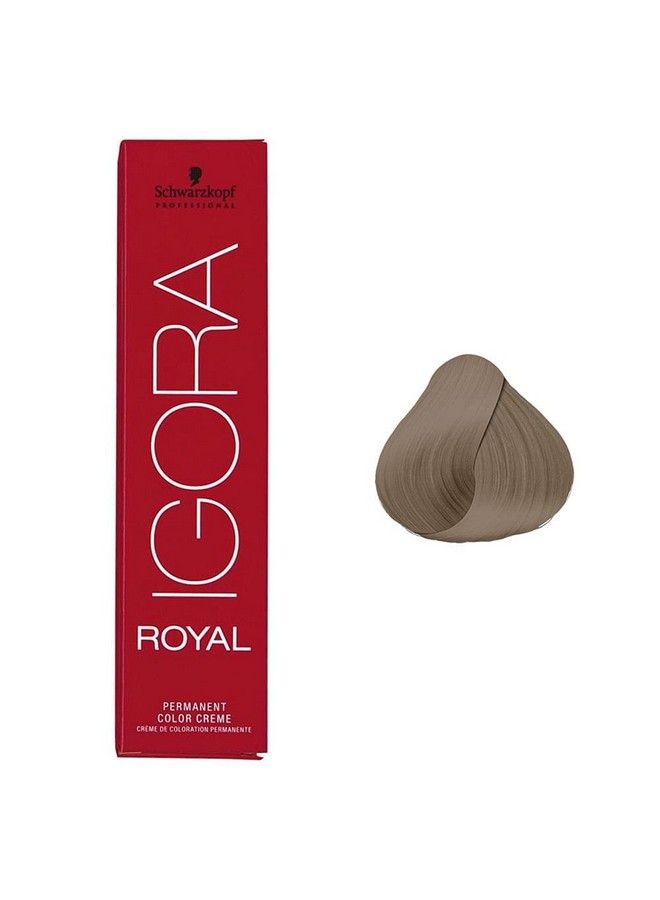 Schwarzkopf Professional Igora Royal Permanent Hair Color 81 Light Blonde Cendre 60 Gram - Image 2