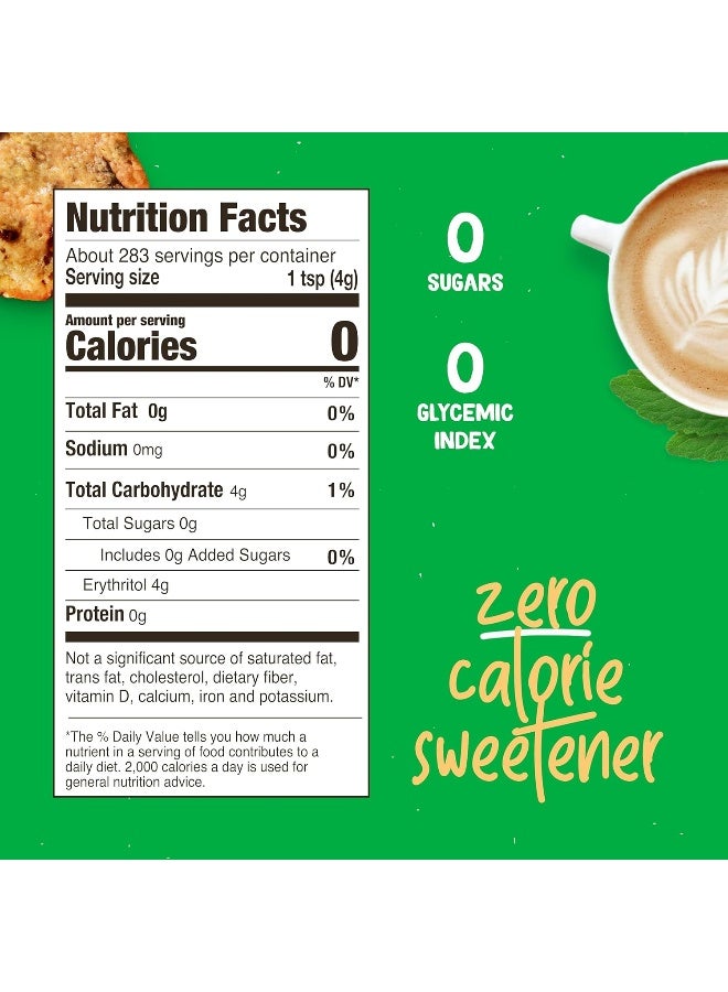 Pyure Organic Stevia Blend | Granulated Sugar Substitute with Zero Calories & Carbs | Keto, Diabetic & Vegan Friendly | Sugary Taste Alternative | USDA Organic Non-GMO | Good For Baking | 2.5lb (40oz) - Image 2