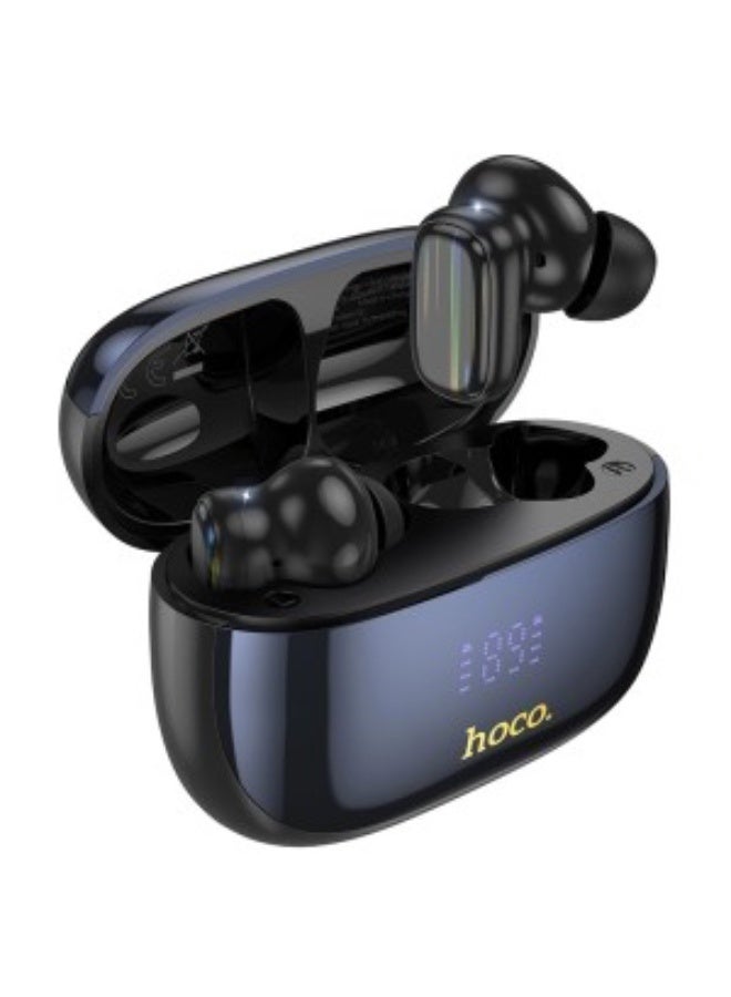 Hoco EQ20 ANC + ENC Noise Cancellation Bluetooth 5.4 Wireless Earbuds Support Dual Connect HiFi Stereo Music Sport In-Ear Earphone black - Image 1