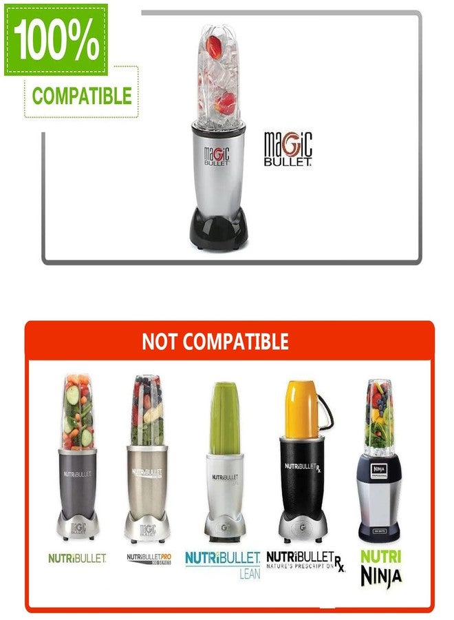 haffy Replacement Parts Compatible with Magic Bullet 250W MB1001 Series - Premium Set of Blender Replacement Accessories - Image 5