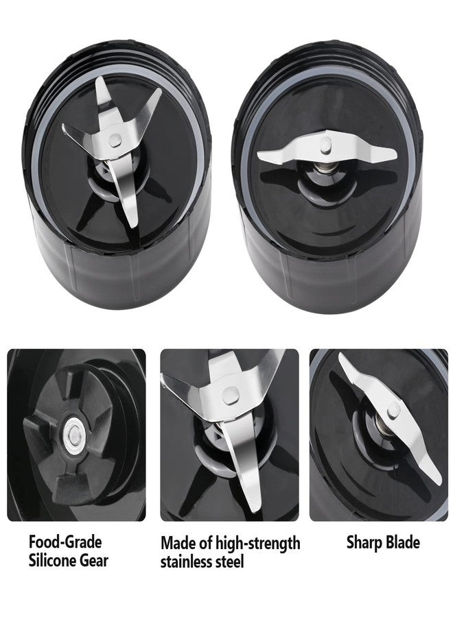 haffy Replacement Parts Compatible with Magic Bullet 250W MB1001 Series - Premium Set of Blender Replacement Accessories - Image 2