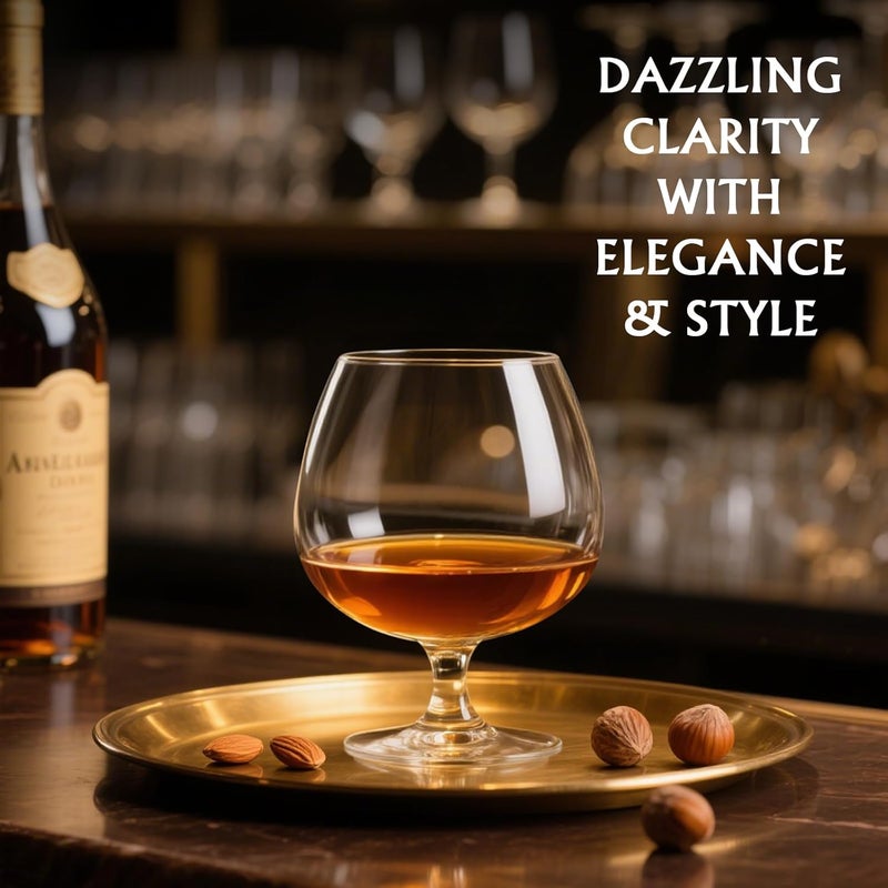 Physkoa 22 oz Large Brandy Snifter Glasses – Set of 2 Gift Boxed Short Stem Giant Brandy & Cognac Glasses for Bourbon, Scotch, Tequila, Rum, Beer & Spirits - Image 5