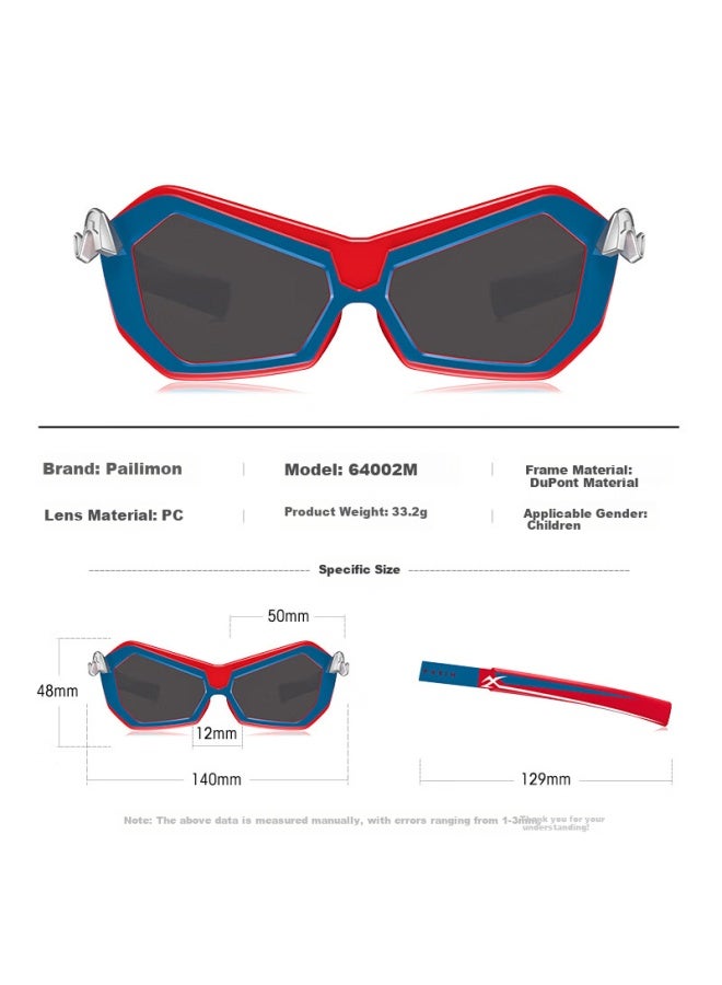 Parim Ultraman Co-branded Children's Sungl For Boys And Girls, Students' Uv Protection Sungl, Model 64002m C2r