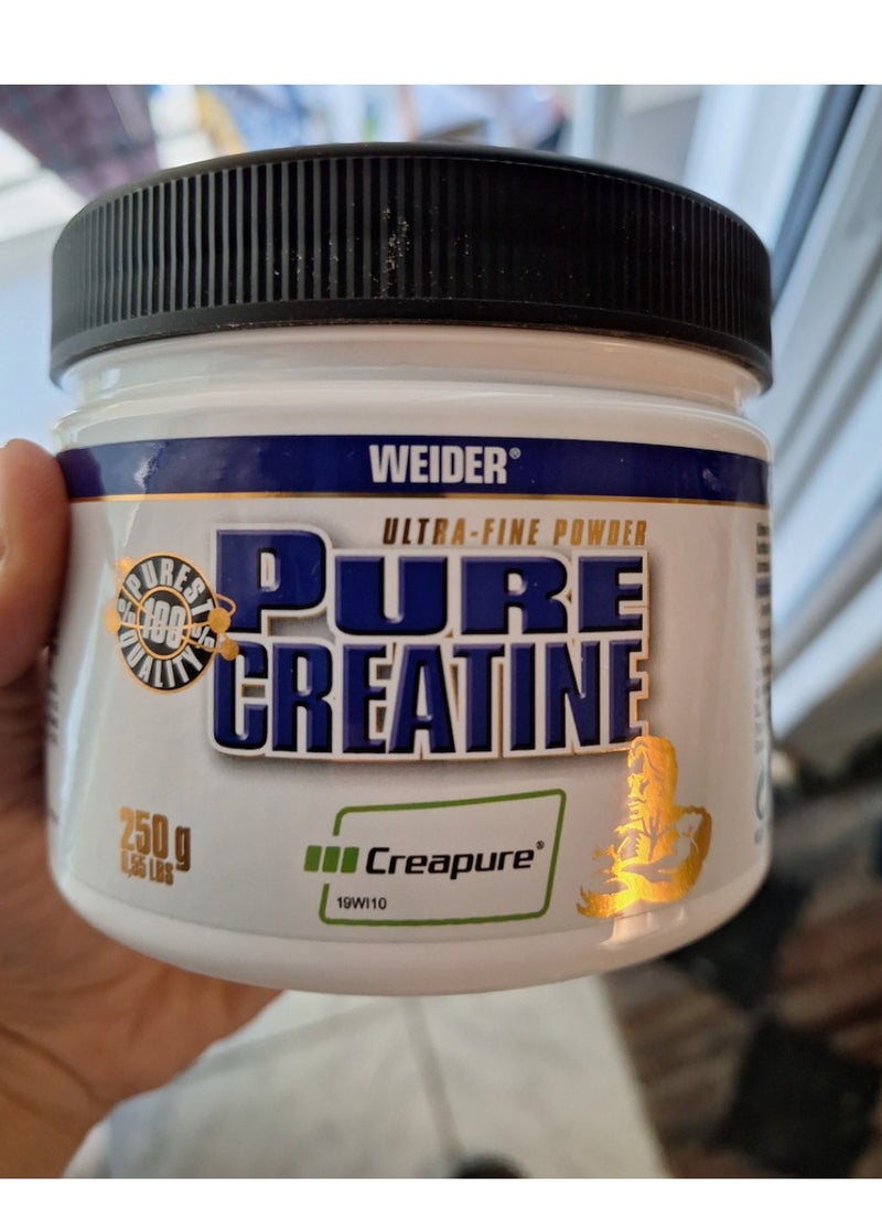 Weider Weider Pure Creatine Monohydrate – 250g | Premium Creapure® Quality, Unflavored, Enhances Strength & Muscle Mass  - Image 4