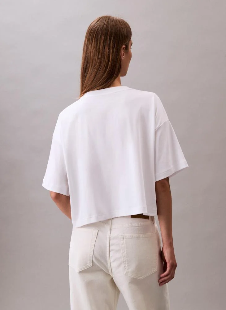 CALVIN KLEIN Logo Crew Neck T-Shirt