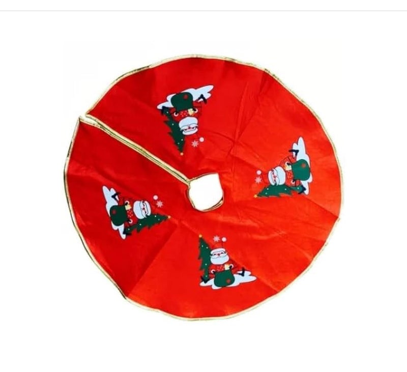 Christmas Tree Skirt 36 Inch Xmas Tree Mat for Xmas Halloween Decorations Merry Christmas
