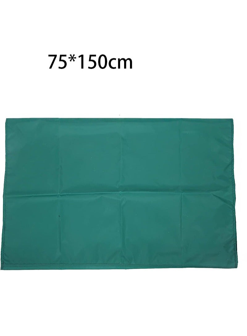 Aikanbo Patient Slide Sheet, Elderly Slide Sheet Reusable Washable Nylon Fabric Hospital Bed Sheets Slide Sheets for Moving Patients on Bed(Dark green 150x75cm)  - Image 4