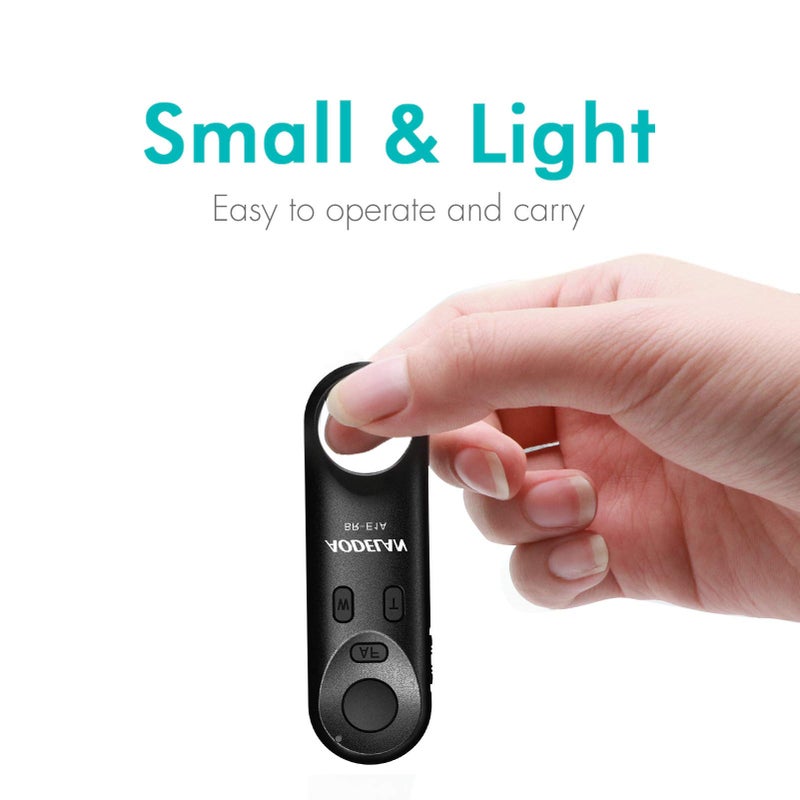 AODELAN Camera Remote Control for Canon EOS RP, EOS R, R5, R6, M50, M50 II, 6D Mark II, 77D, 850D, 800D, 200D, 250D, EOS Rebel SL2, Rebel T7i, T8i, 90D, EOS M6 Mark II, SX70 HS; Replaces Canon BR-E1 - Image 3