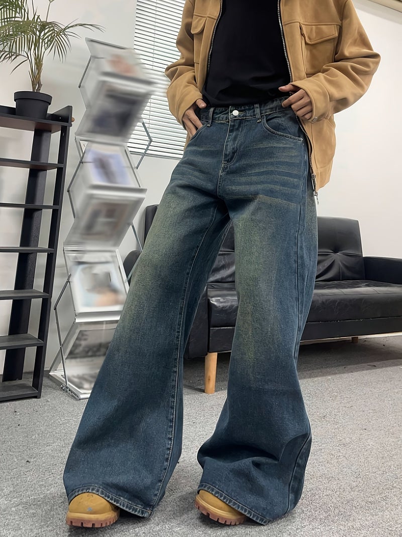Men's Flared Jeans Fashion - Image 5