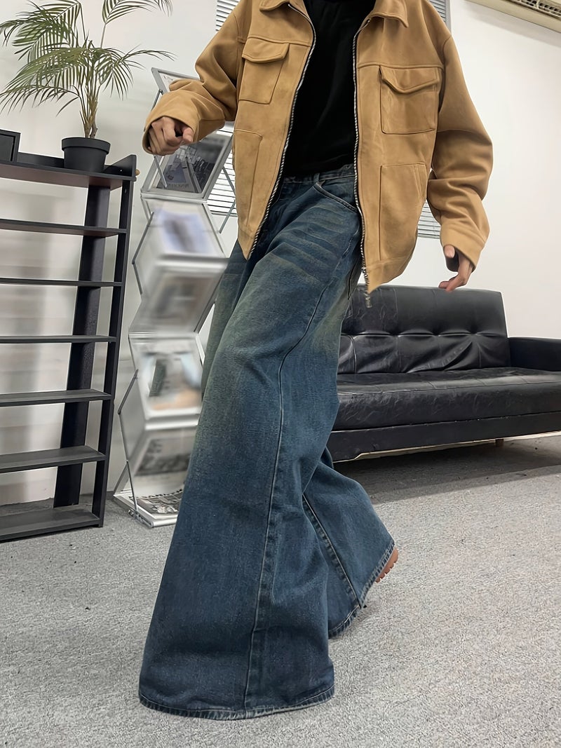 Men's Flared Jeans Fashion - Image 4