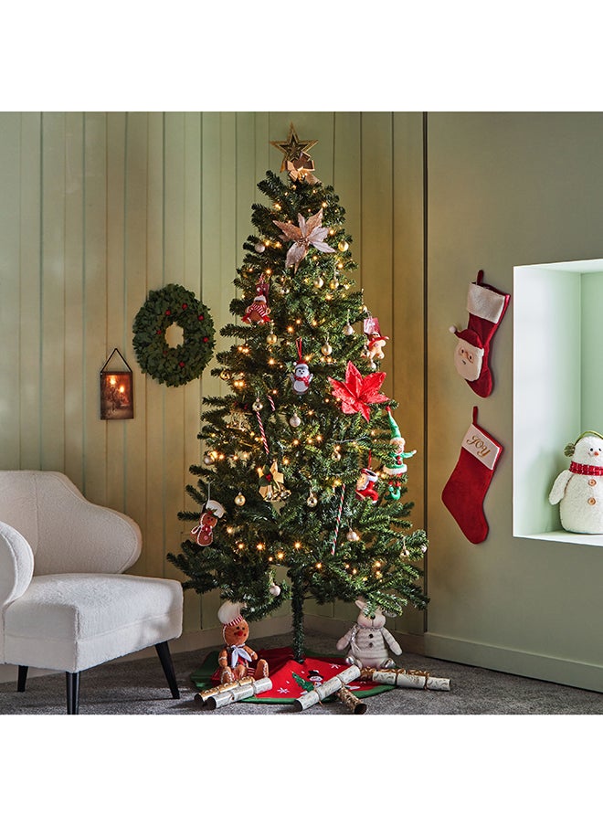 Blovec Oncor Christmas Pine Hook Tree with 869 Tips 105 x 210 x 105 cm