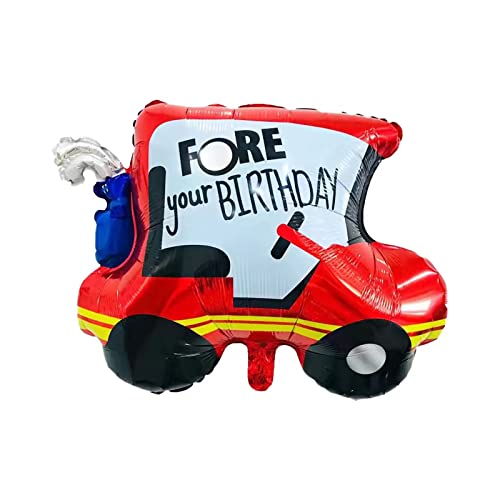 RS 6PCS Golf Foil Balloons Golf Cart Balloons Golf Ball Sports Balloons for Birthday Baby Shower Golf Themed Party Decorations Supplies - Image 5