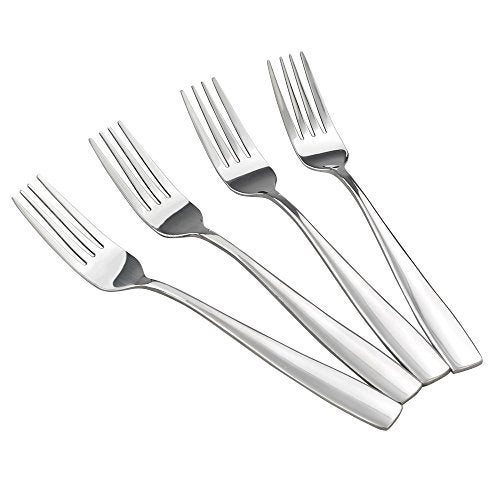 HOMMP 16-Piece Stainless Steel Dinner Forks, 8.27-INCH - Image 1