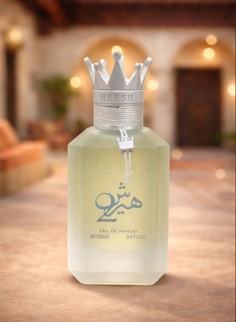 Alezz Oud Hersh 2 Unisex Eau de Parfum 100ml – Long-Lasting Citrus Summer Fragrance with Orange, Ginger & Black Tea Notes - Image 3