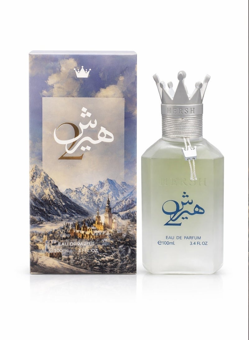 Alezz Oud Hersh 2 Unisex Eau de Parfum 100ml – Long-Lasting Citrus Summer Fragrance with Orange, Ginger & Black Tea Notes - Image 5